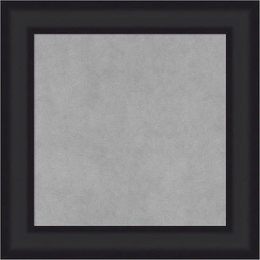 Amanti Art Black Framed Magnetic Board 21x21 Small Vision Board by AmantiArt