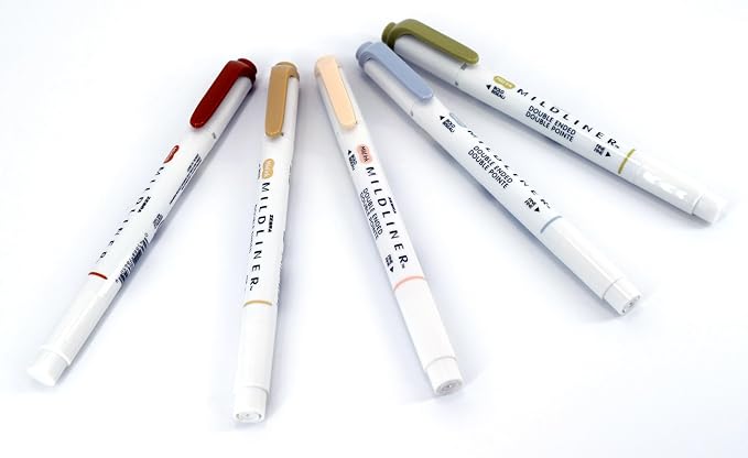 Zebra Pen Mildliner Double-Ended Highlighter Set, Broad and Fine Point Tips - Image 7