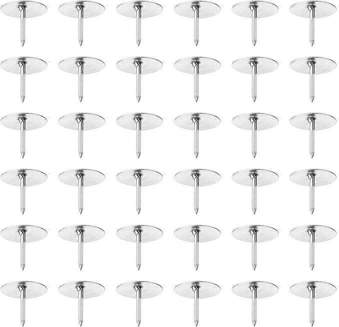 MUUZLL 500 Count Push Pins, Thumb Tack, Flat Push Pins, Standard Thumb Tacks by MUUZLL