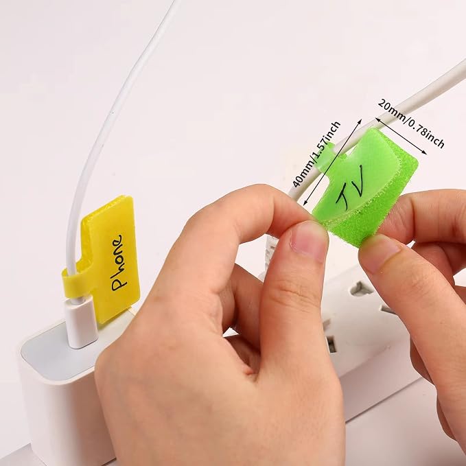 Trilancer Cable Cord Labels Large Size, - Image 3