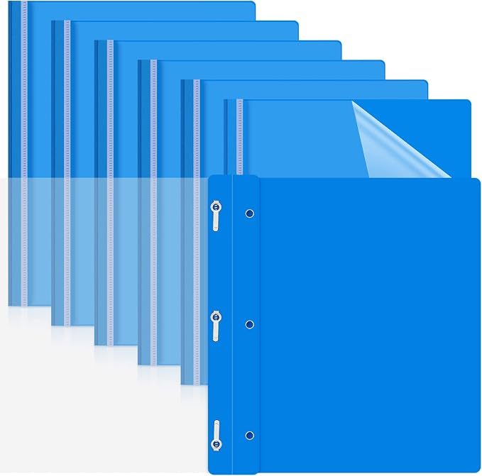 Teling 24 Pcs Clear Front Report Covers by Teling
