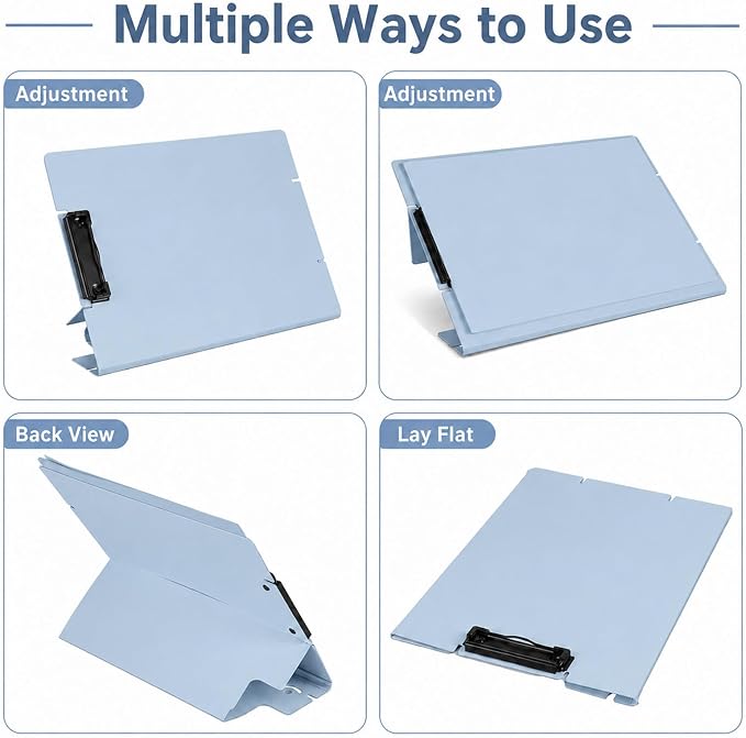 Free Standing Clipboard Foldable and Desktop Document Stand - Image 6