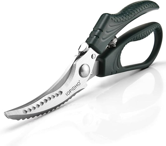 IOPIDHO Heavy Duty Poultry Shears, Kitchen Shears by IOPIDHO