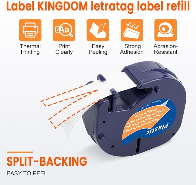 Compatible with DYMO 1/2” LetraTag Label Maker Refills - Image 4