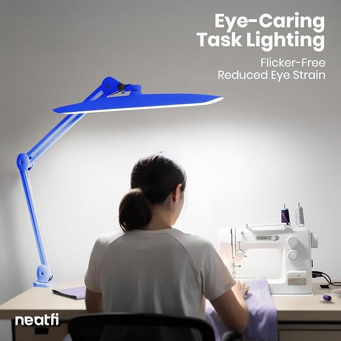 Neatfi XL 2, 200 Lumens LED Task Lamp, 24W Super Bright Desk Lamp, 4 Level - Image 3