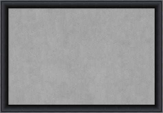 Amanti Art Black Framed Magnetic Board 27x39 Large Vision Board by AmantiArt