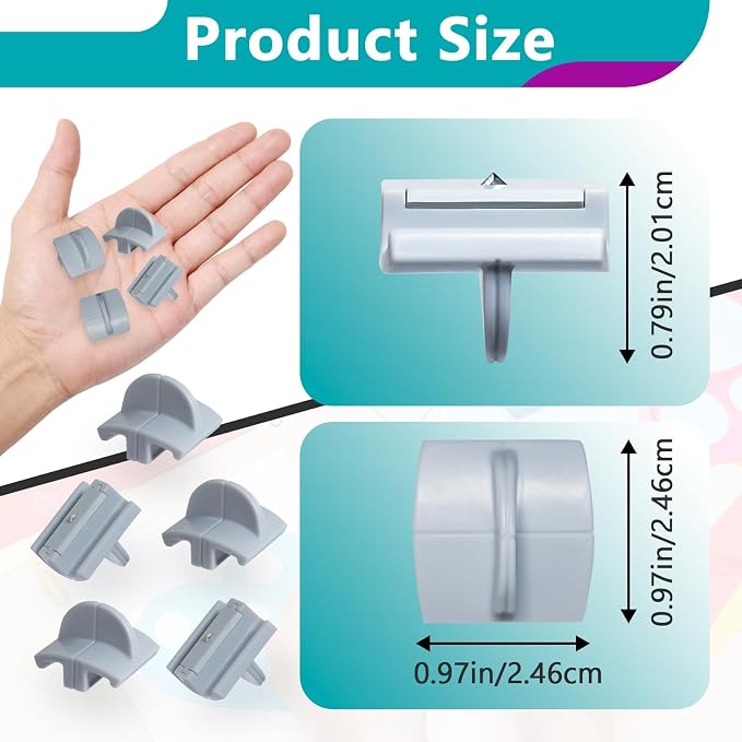 9 Pcs 157400-1001 Paper Trimmers Blades Compatible - Image 3