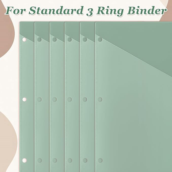 Epakh 12 Pcs Binder Dividers for 3 Rings Binders Index Dividers - Image 5