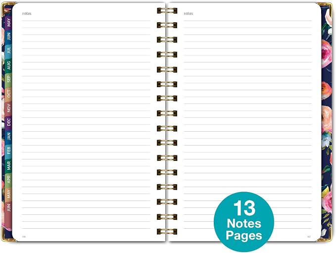 HARDCOVER Academic Year 2026-2027 Planner: 14 Months 5.5"x 8" Daily Weekly - Image 7