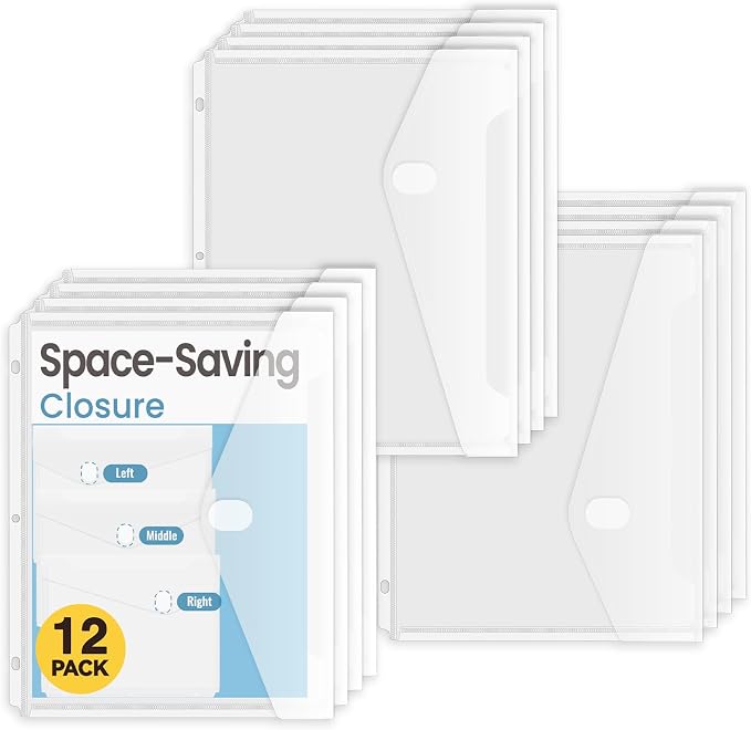 Sooez 12 Pack Binder Folders by Sooez