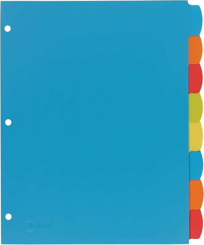Avery Big Tab Write & Erase Durable Plastic Dividers - Image 6