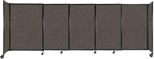 Versare Straightwall Sliding Portable Wall Partition | Freestanding Office by VERSARE