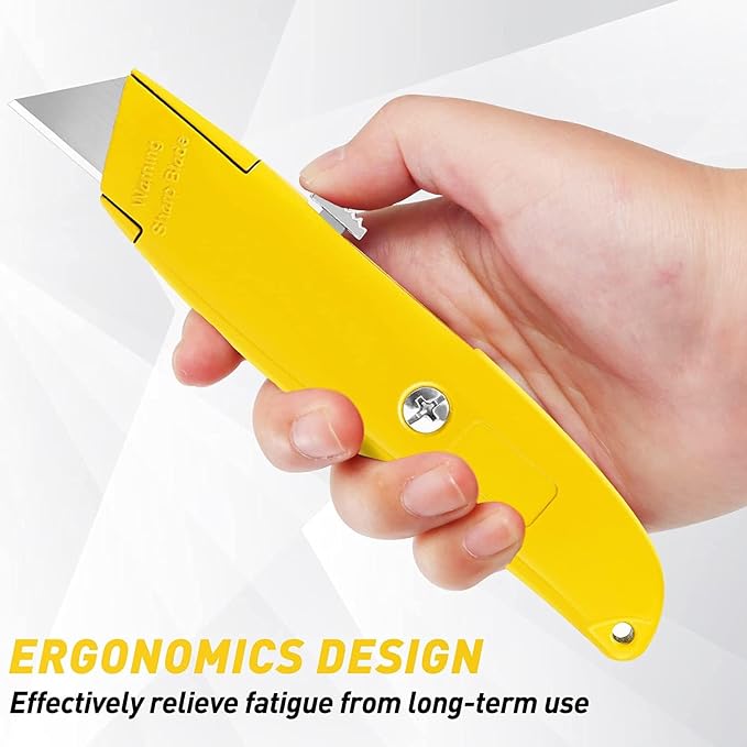 DIYSELF 4 Pack Box Cutter, Utility Knife, - Image 4