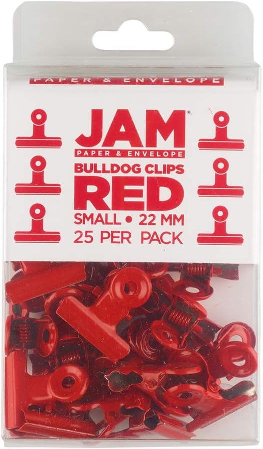 JAM PAPER Metal Bulldog Clips - Image 3