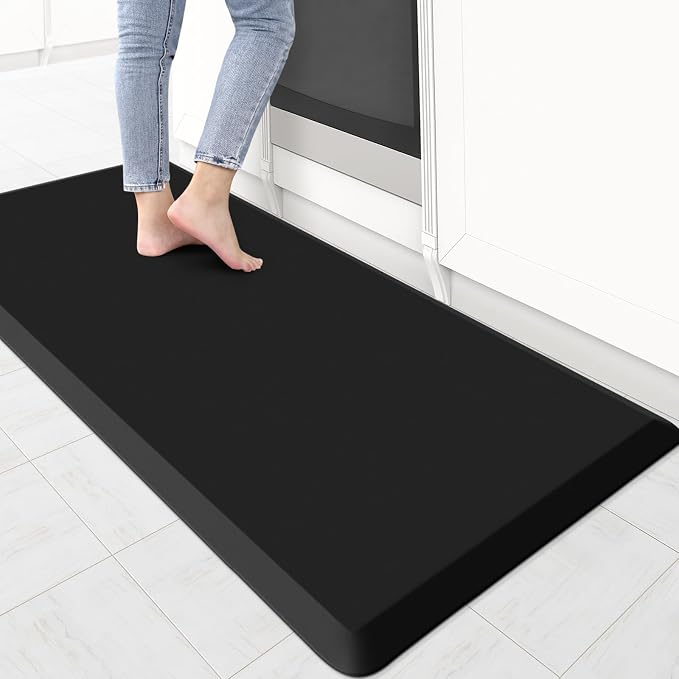 KitchenClouds Kitchen Mat Cushioned Anti Fatigue Rug 22"x54" Water Resistant by KitchenClouds