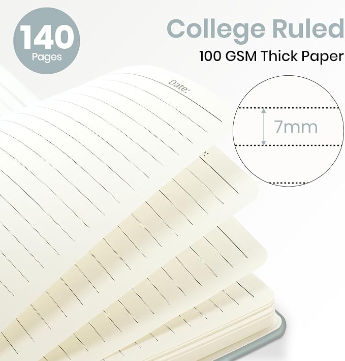 ZOTIA Lined Spiral Journal Notebook - Image 2
