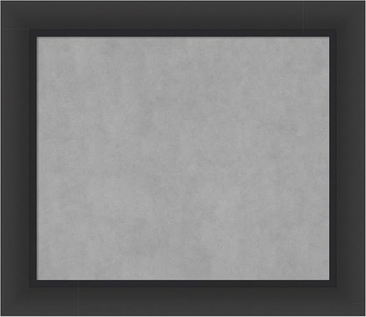 Amanti Art Black Framed Magnetic Board 25x29 Medium Vision Board by AmantiArt