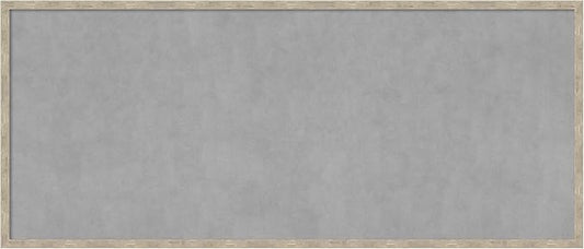 Amanti Art Silver Framed Magnetic Board 21x49 Oversize Vision Board by AmantiArt