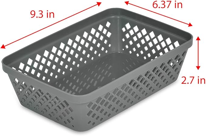 Glad Plastic Storage Basket Set - Image 6
