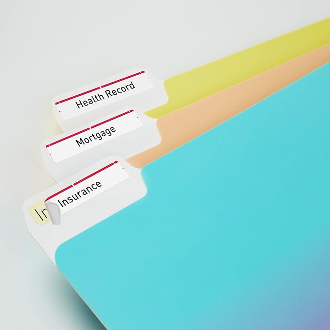 Avery TrueBlock File Folder Labels, 2/3" x 3-7/16", 500 Printable Labels - Image 2