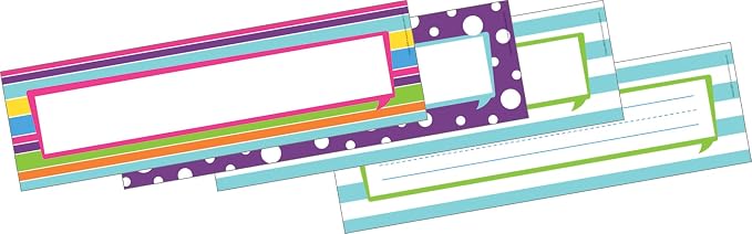 Barker Creek Double-Sided Desk Nameplates & Bulletin Board Signs, Bulletin by BarkerCreek