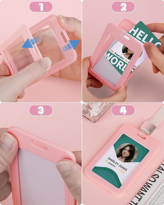 Uniclife 1 Pack ID Badge Holder - Image 5