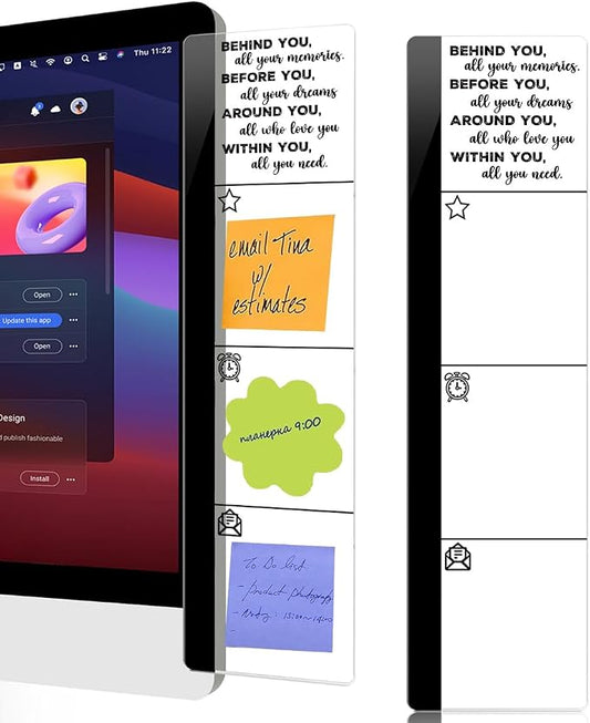 Computer Monitor Memo Board Within You Logo Decor Monitor Message Board Sticky by HTBIG