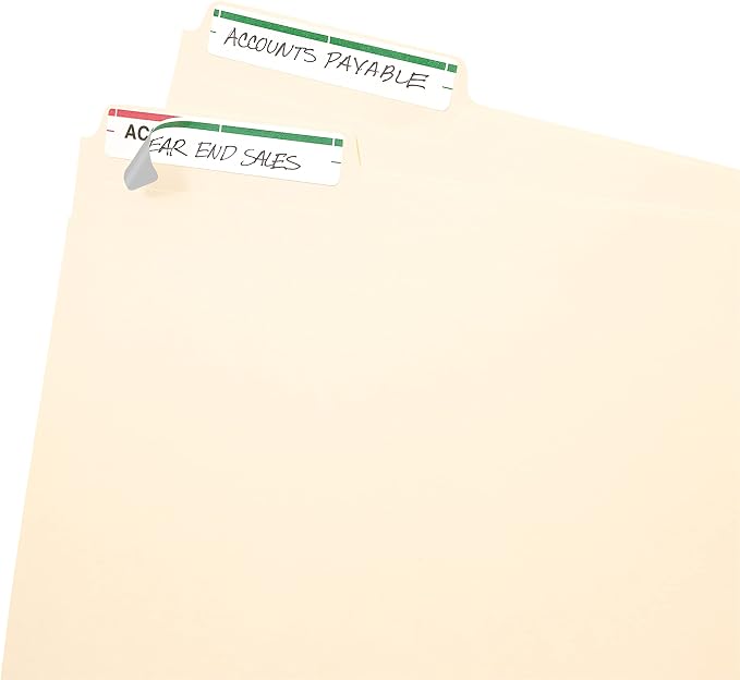 Avery File Folder Labels on 4" x 6" Sheets, Easy Peel, Print or Write, 2/3" x - Image 3