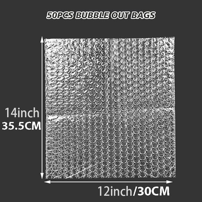50Pcs Bubble Bag, 12”x14” Bubble Pouches wrap - Image 2