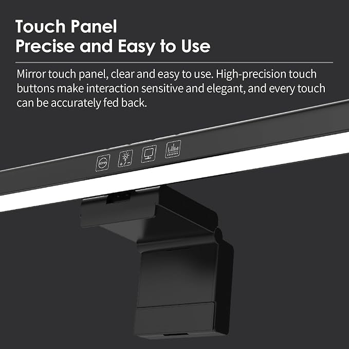 BY-J PC Screen Lamp with Remote Control, Adjustable Screen Light Automatic - Image 7