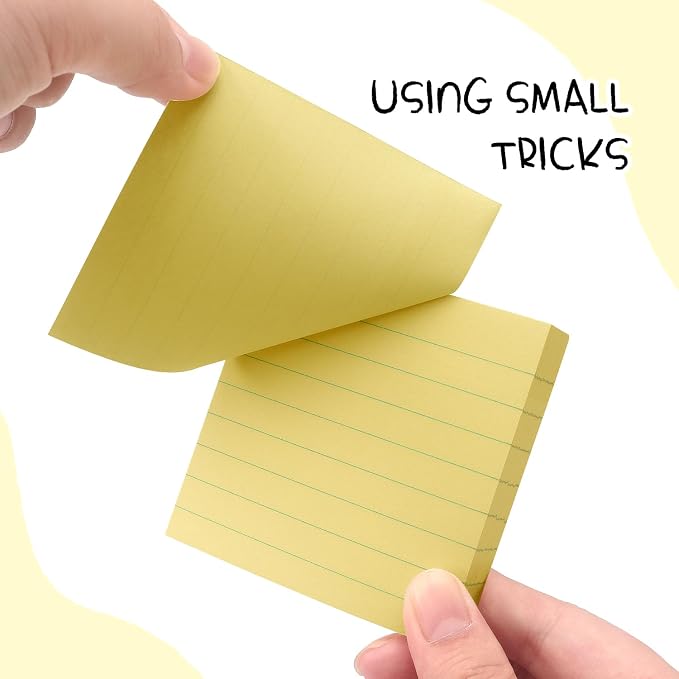 Lined Sticky Notes 3x3 Sticky Notes - Image 4