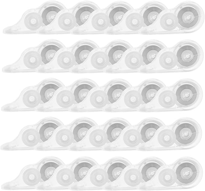 20 Pcs 39.4 Ft Clear Correction Tape, Teacher Supplies by Unknown
