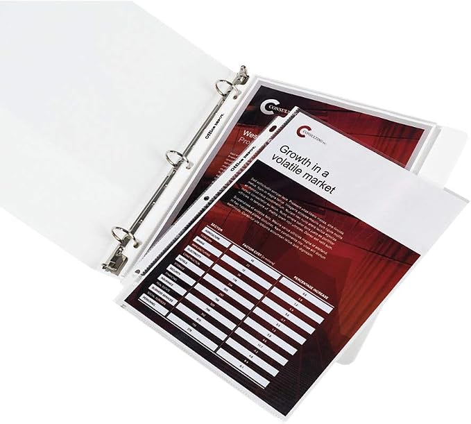 Office Depot Standard Weight Sheet Protectors, 8 1/2in. x 11in. - Image 6