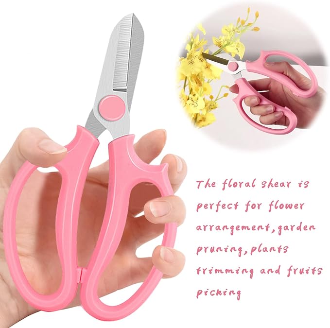 3 Pcs Garden Scissors Floral Shears, Professional Floral Scissors - Image 4