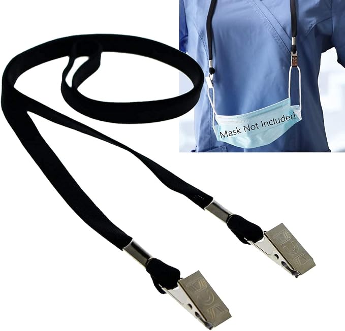 5 Pack - Double Ended Lanyards - Comfortable Premium Economy Neck Strap Ear - Image 7