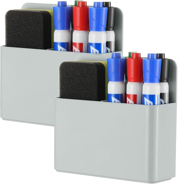 Camelmother 2Pcs Magnetic Dry Erase Marker Holder by Camelmother