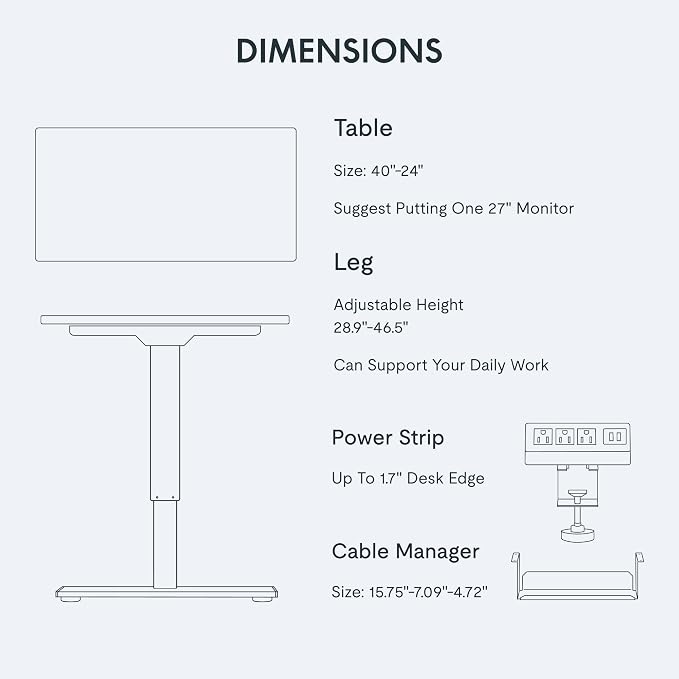 FLEXISPOT EN2 Whole-Piece Standing Desk - Image 7