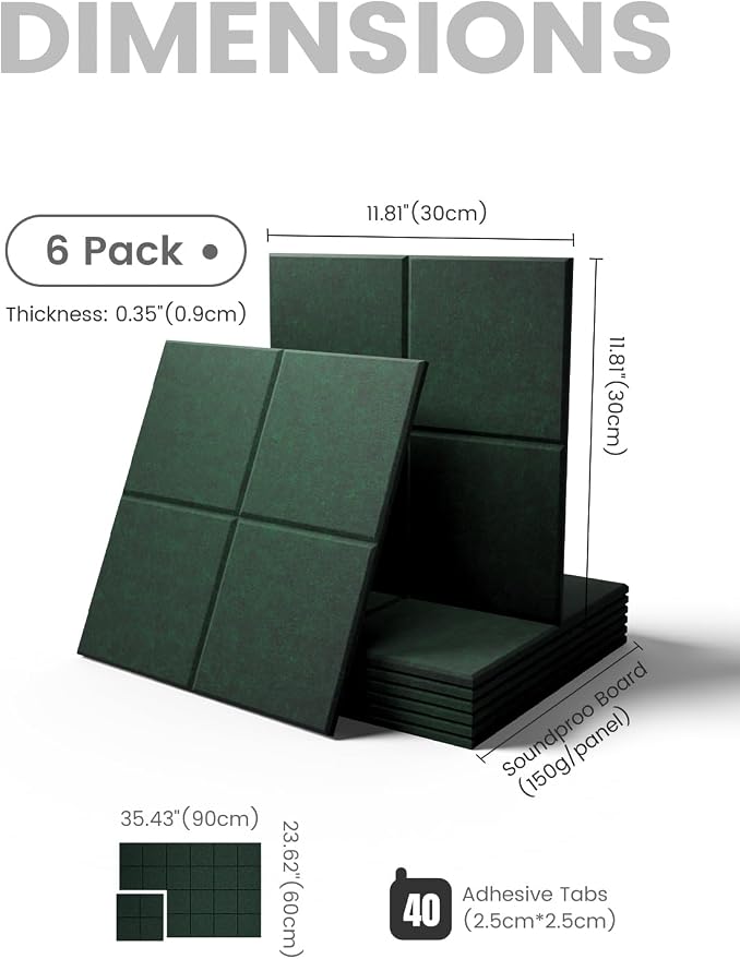 Large Felt Bulletin Board 36"x24", Cork Board Alternative - Image 2
