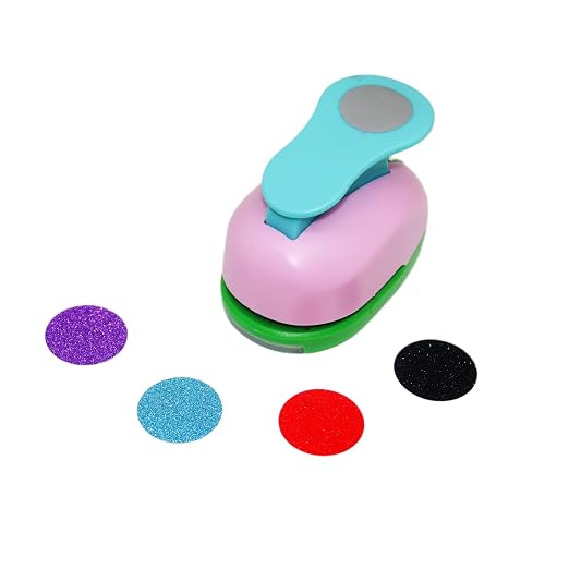 CADY Crafts Punch Circle Punches 1.2 inch Craft Lever Punch Handmade Paper - Image 6