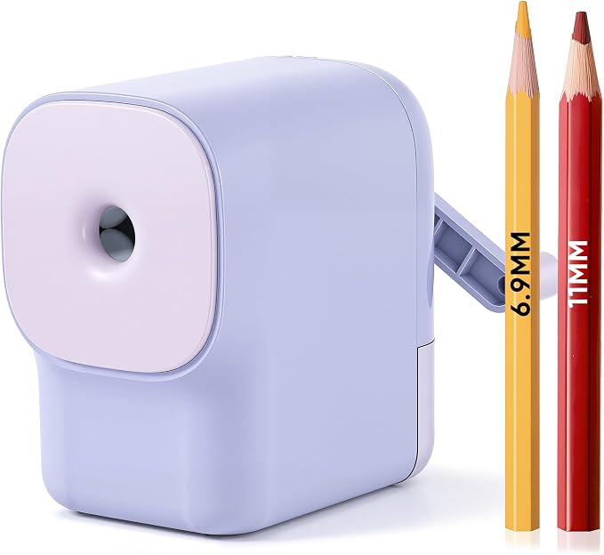 Deli Manual Pencil Sharpener for Classroom, 6.9-11mm No.2 /Colored Pencils by delioffice