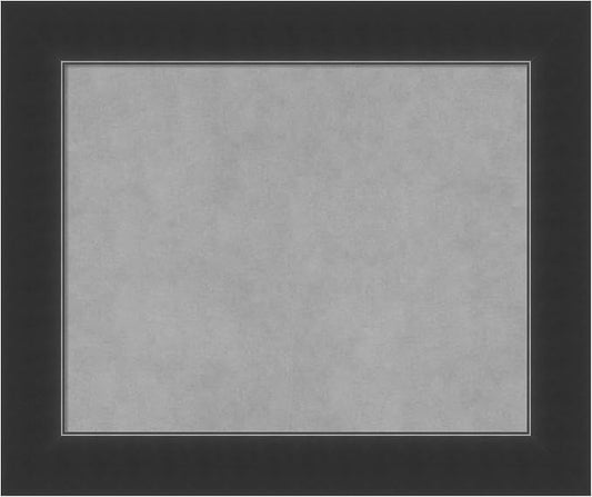 Amanti Art Black Framed Magnetic Board 21x25 Small Vision Board by AmantiArt