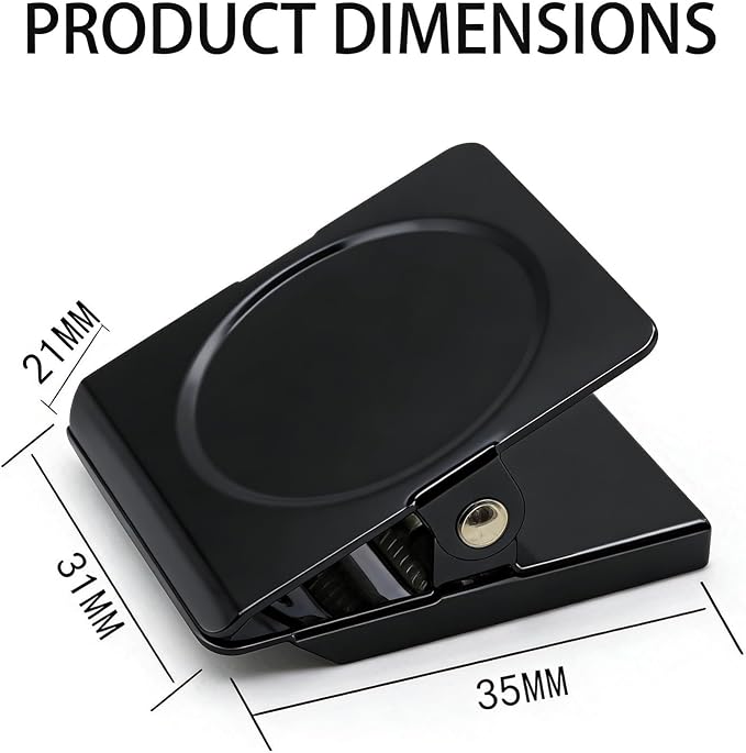 Square Strong Magnetic Clips, 1.2"-16 Pcs, 30 mm, Refrigerator Magnet Clips - Image 2