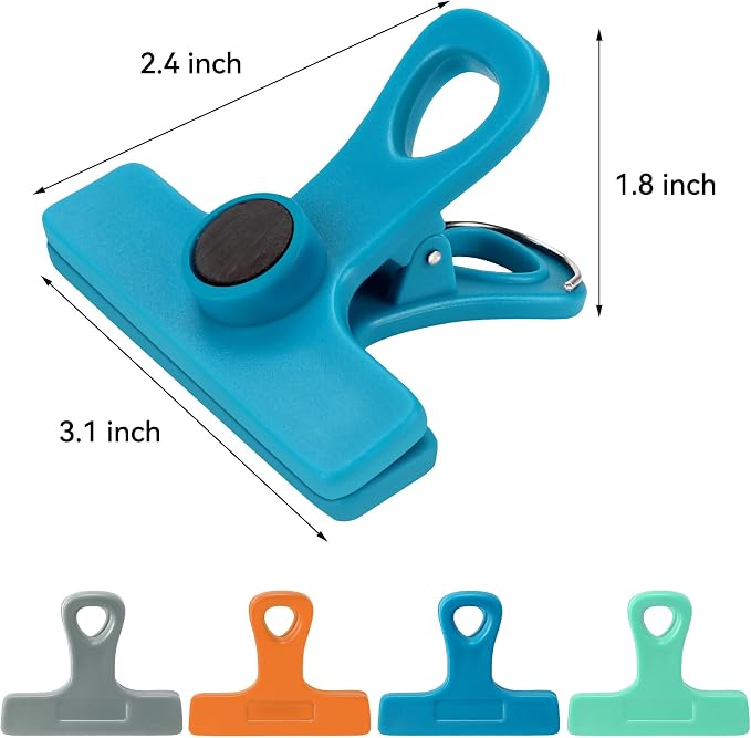 TACGEA Chip Clips, Magnetic Bag Clips - Image 6