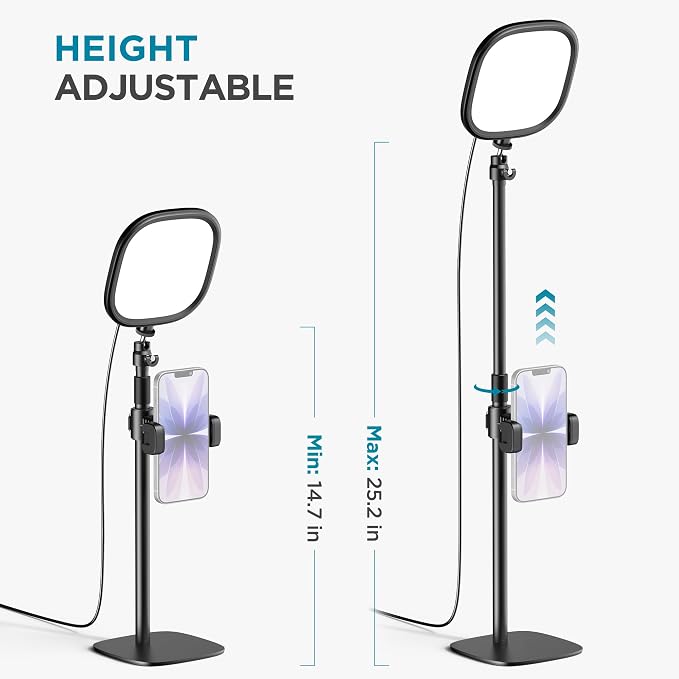 InnoGear Zoom Lighting for Computer, 50 Light Modes Video Conference Lighting - Image 3