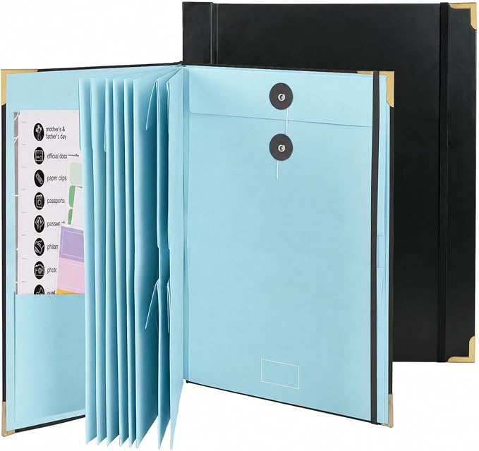 Dranup Important Papers Organizer Binder by Dranup