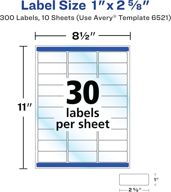Avery Printable Address Labels - Image 7