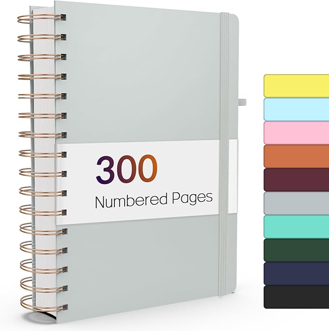 Forvencer Lined Spiral Journal Notebook by Forvencer