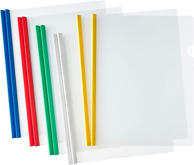 JOERSH 10Pcs Clear Report Covers by JOERSH