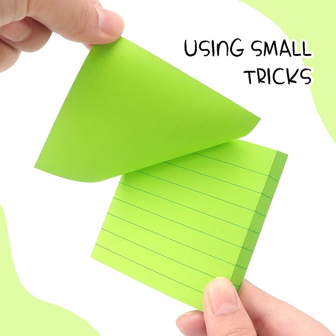 Lined Sticky Notes 3x3 Sticky Notes - Image 4