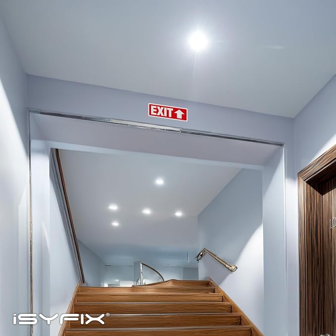 iSYFIX Exit Signs 2 Pack 12x4 Inch - Image 6